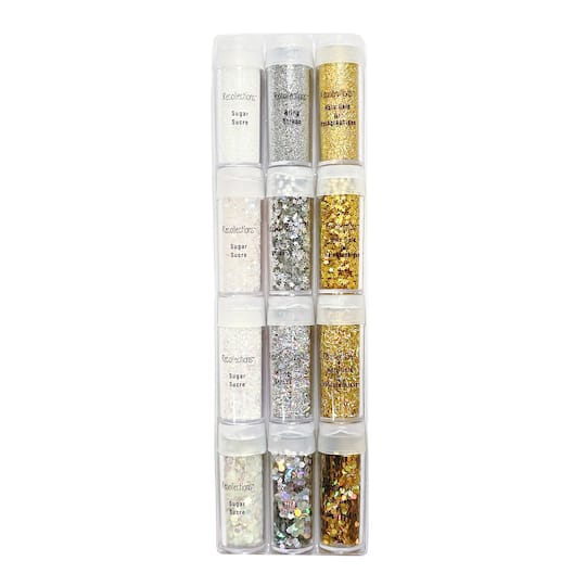 6 Packs: 12 ct. (72 total) Metallic Glitter Pack by Recollections™